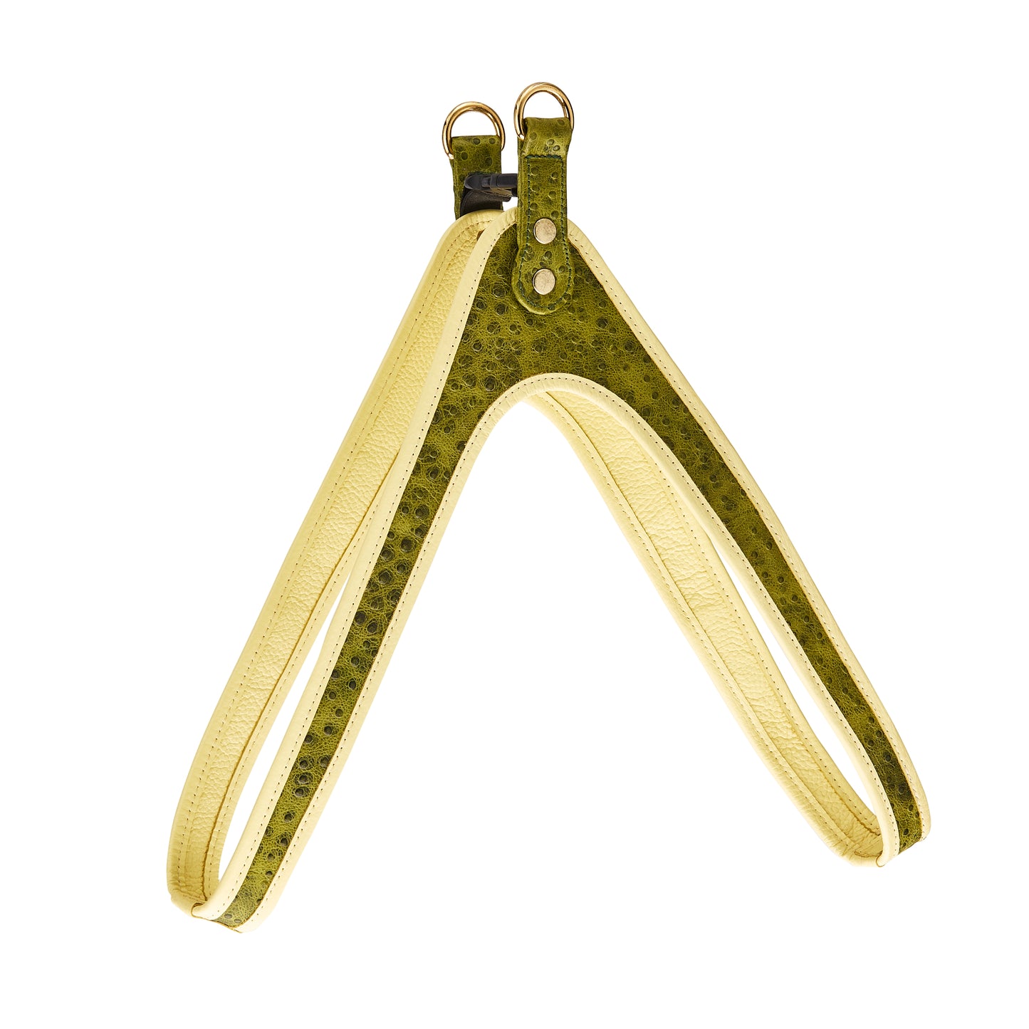 Punk Leather Harness - Green