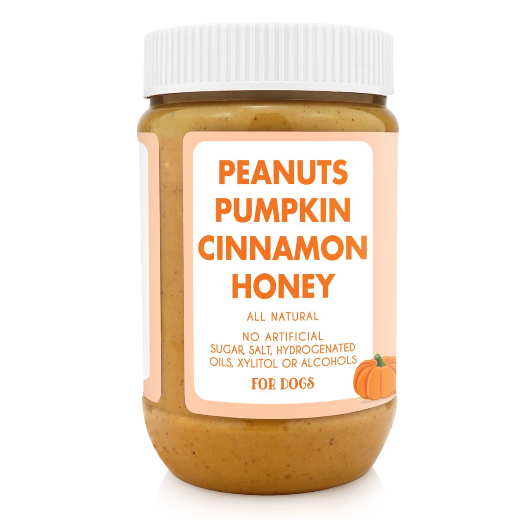 Buddy Budder - Pumpkin Pup Peanut Butter Jar 17oz
