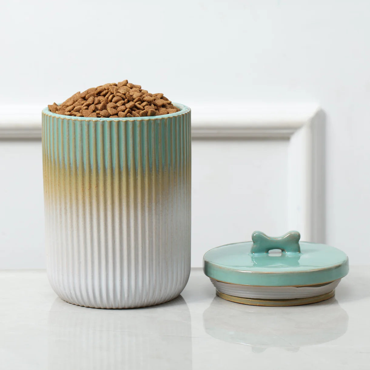 Skandi Treat Canister - Green