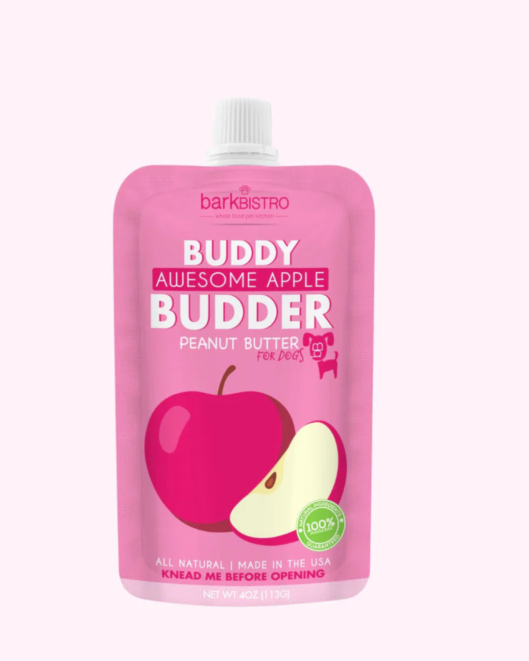 Buddy Budder - Awesome Apple Peanut Butter Squeeze Pack 4oz