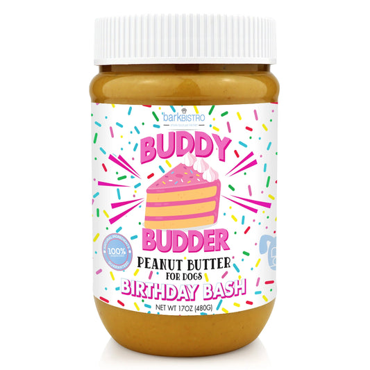Buddy Budder - Birthday Bash Peanut Butter Jar 17oz