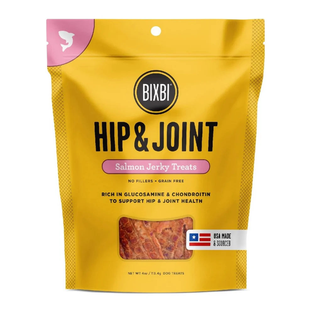 BIXBI Dog Hip & Joint Salmon Jerky 5oz