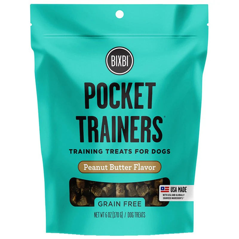 BIXBI Dog Pocket Trainer Peanut Butter 6oz