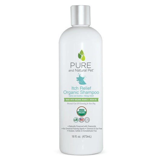 Pure and Natural Pet Itch Relief Organic Shampoo 16oz