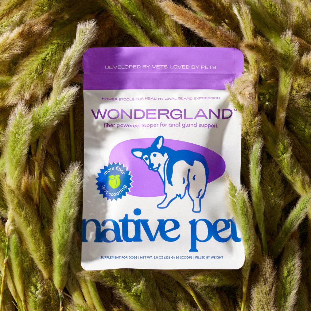 Native Pet - Wondergland Anal Gland Pumpkin Fiber & Digestive Support 8oz