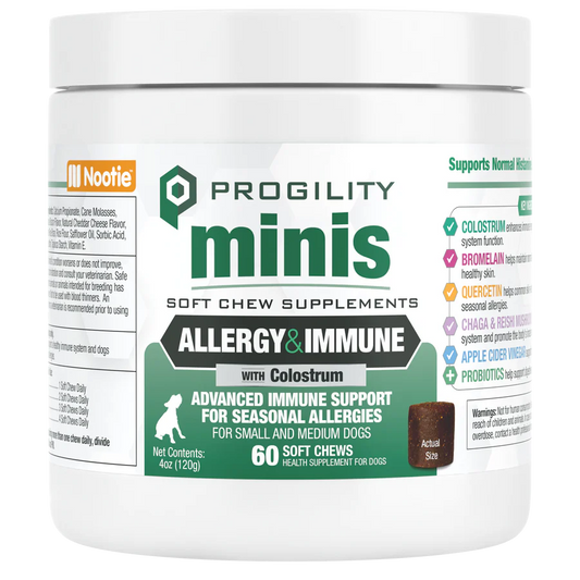 Nootie: Mini Soft Chew Supplements for Dogs - Allergy & Immune