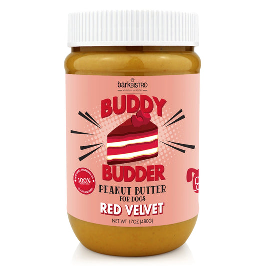 Buddy Budder - Red Velvet Peanut Butter Jar 17oz