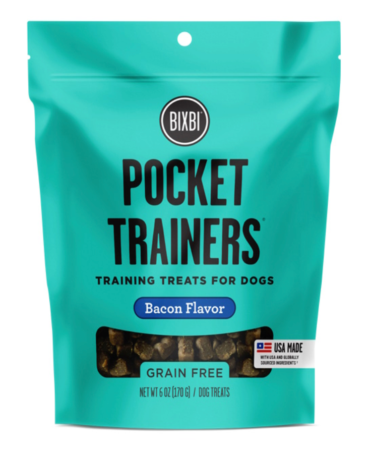 BIXBI Dog Pocket Trainers Bacon 6oz
