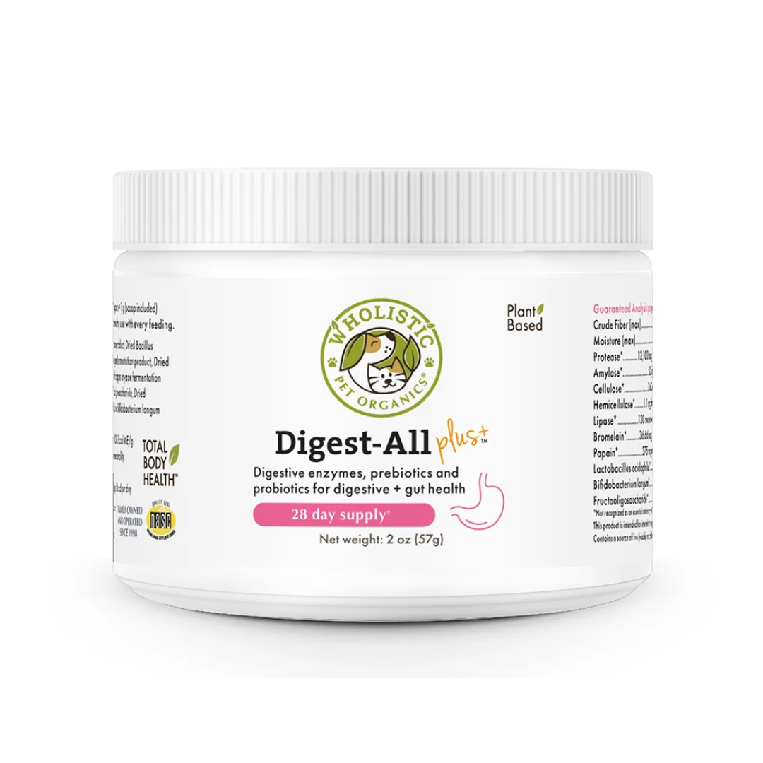 Wholistic Pet Organics - Digest All Plus 2oz