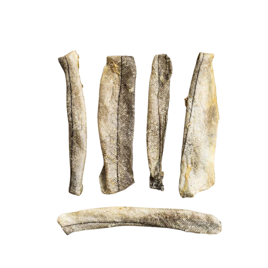 Polkadog Haddock Strip Jerky Tube 2 Oz Now You're Clean