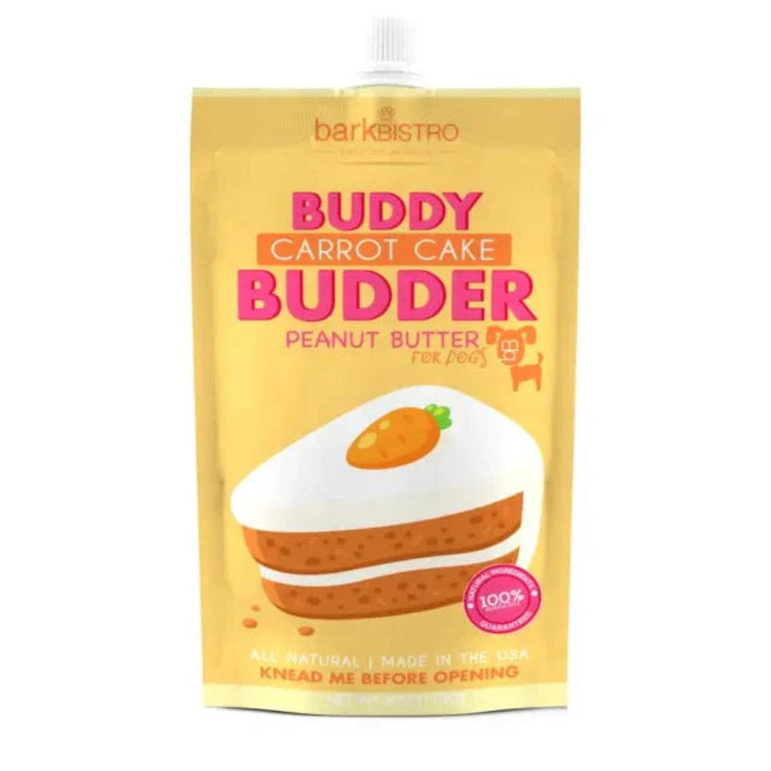 Buddy Budder - Carrot Cake Peanut Butter Squeeze Pack 4oz