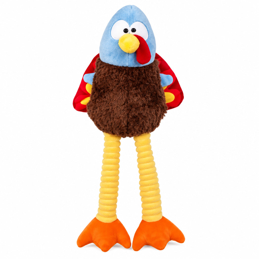 Lankies Feathertail Turkey Dog Toy