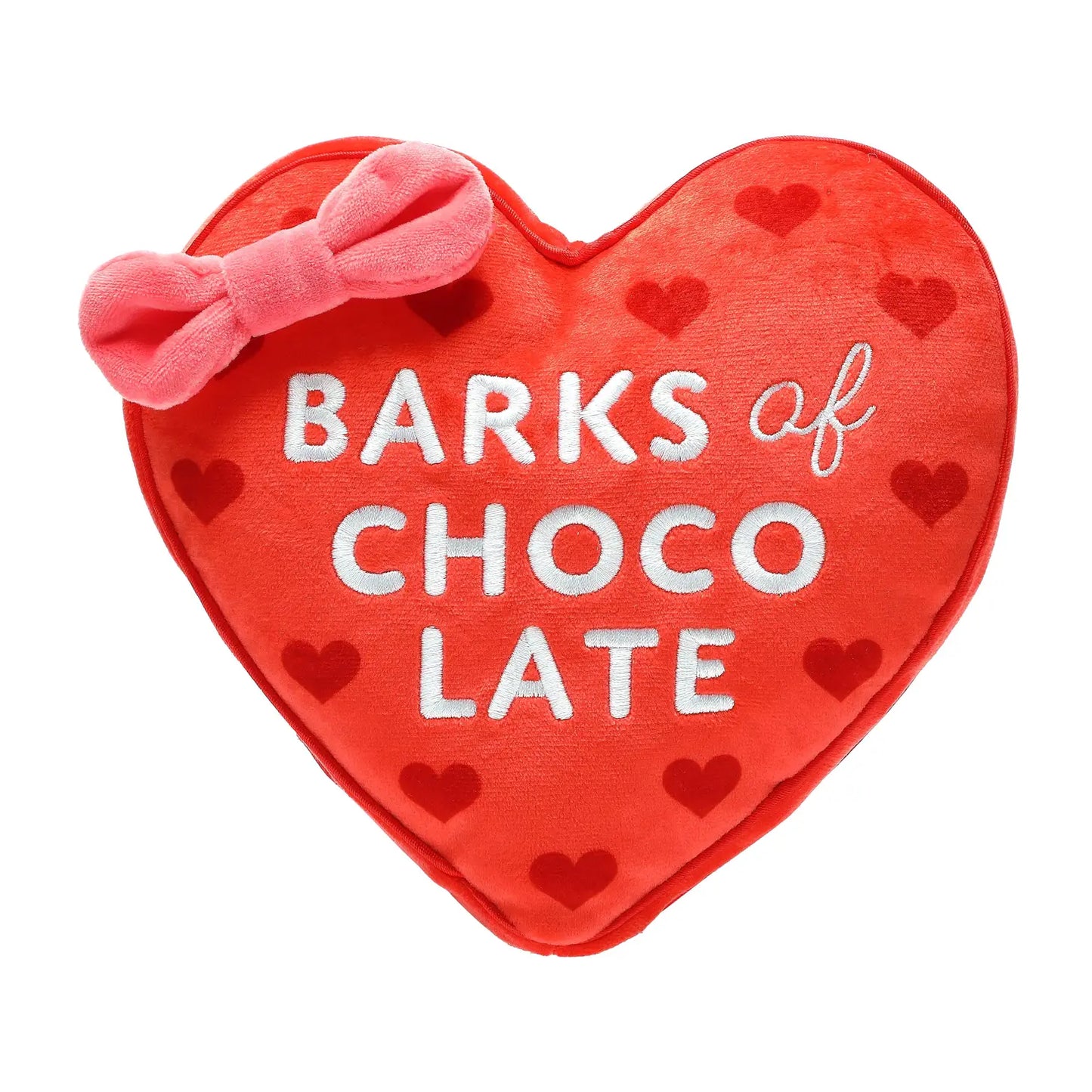 Valentines Day Barks of Chocolate Plush Dog Toy
