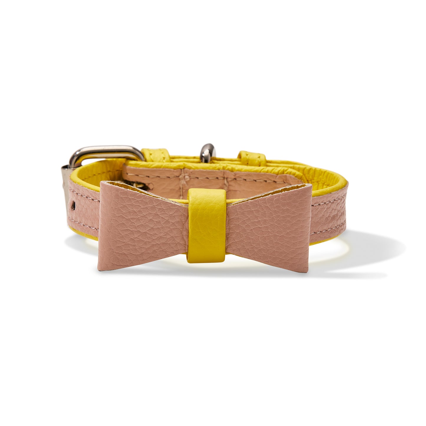 Sweet Bow Tie Collar - Nude