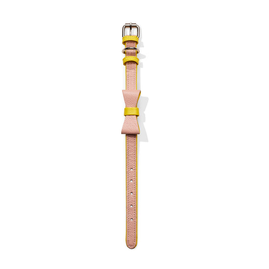 Sweet Bow Tie Collar - Nude