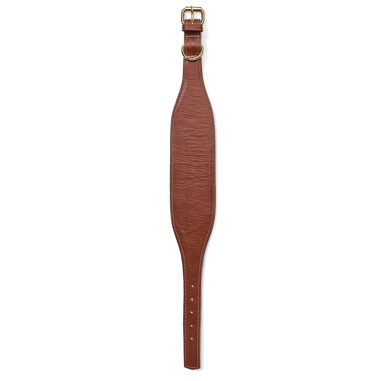 Hound Leather Collar - Brown
