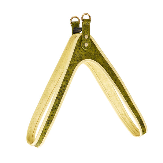 Punk Leather Harness - Green