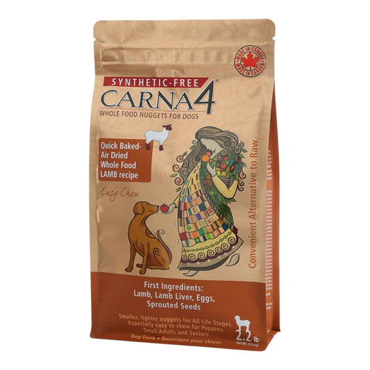 CARNA4: Quick Baked Air Dried Dog Food - Lamb