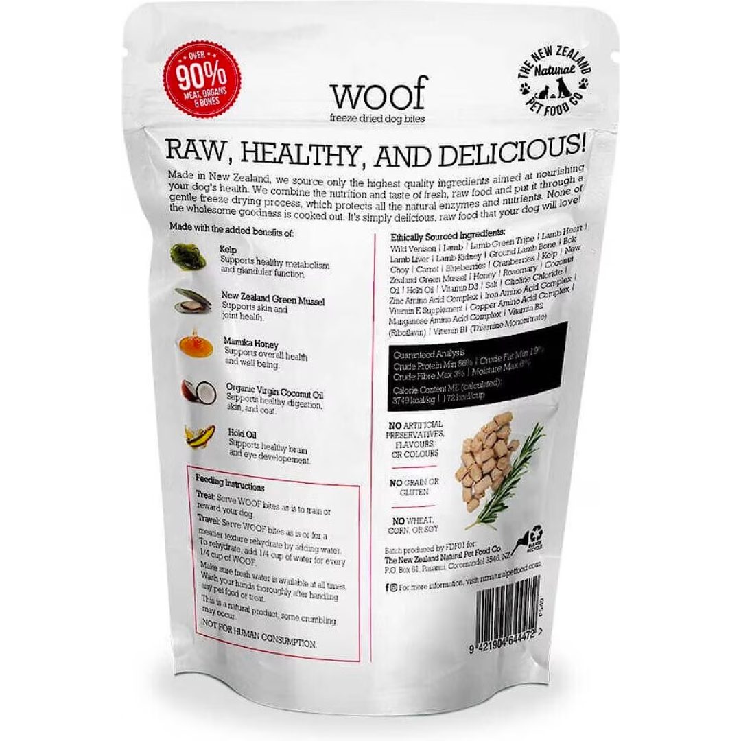New Zealand Natural - Wild Venison Freeze-Dried Food