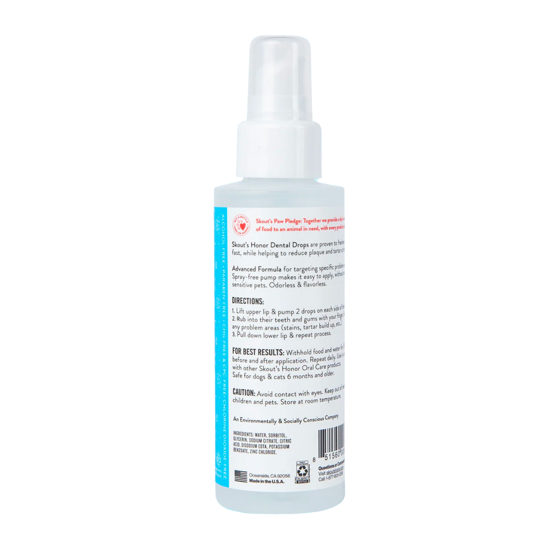 Skouts Honor - Oral Care Advanced Formula Dental Drops 4oz