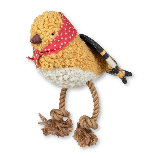 Ms Birdie Mixed Material Dog Toy