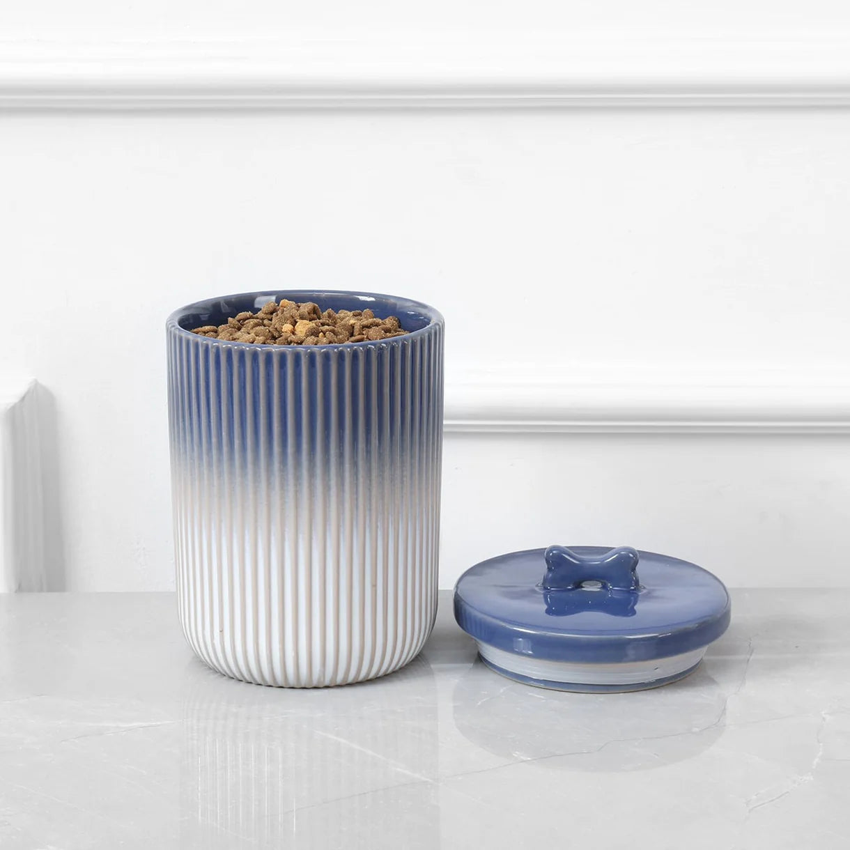 Skandi Treat Canister - Blue