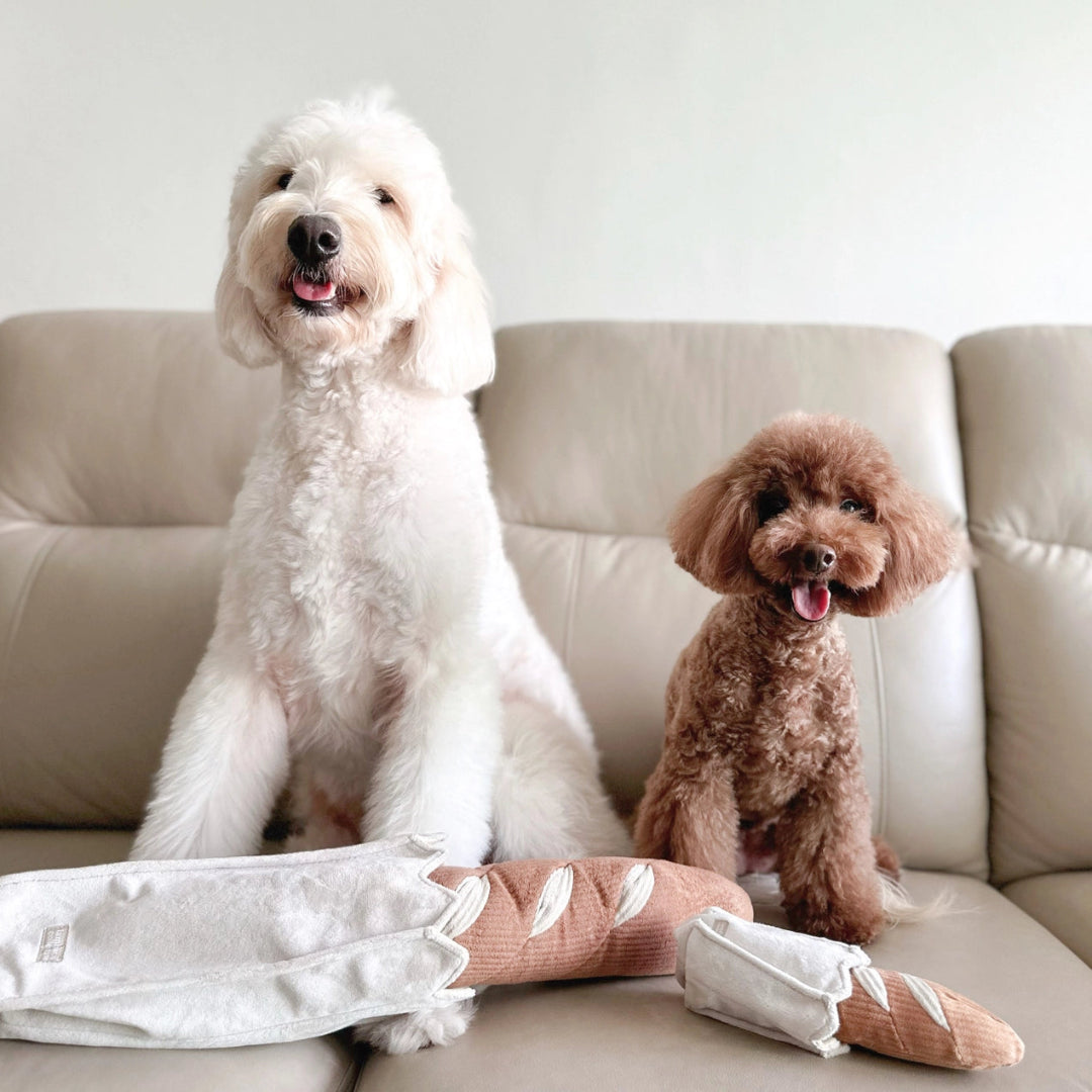 Baguette Enrichment Treat Dog Toy