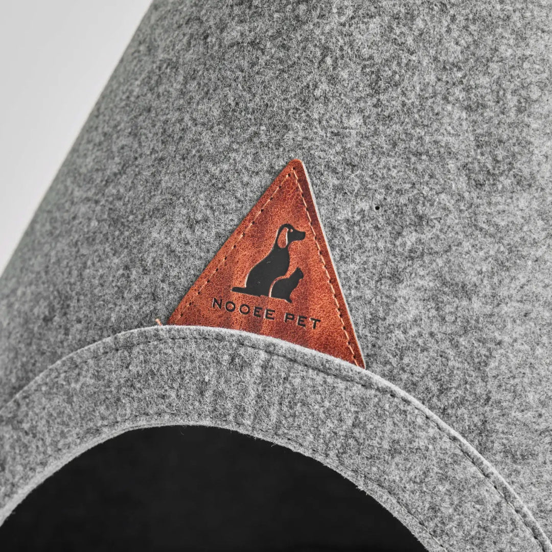 Pet Harry Cave Dog Bed – Gray Foldable Dog Bed