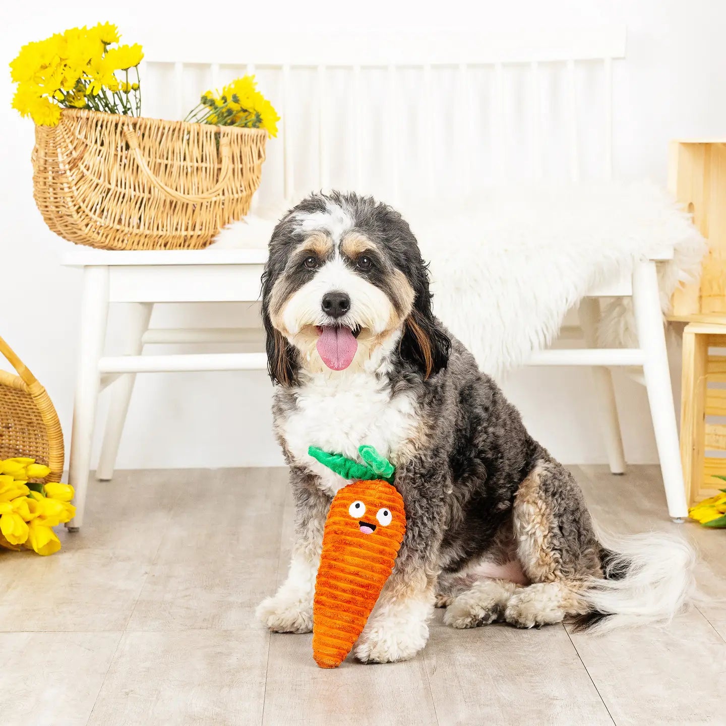 Root There It Is Plush Dog Toy