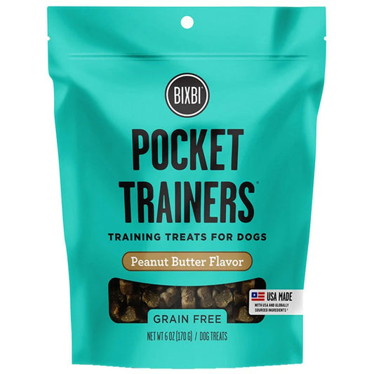 BIXBI Dog Pocket Trainer Peanut Butter 6oz