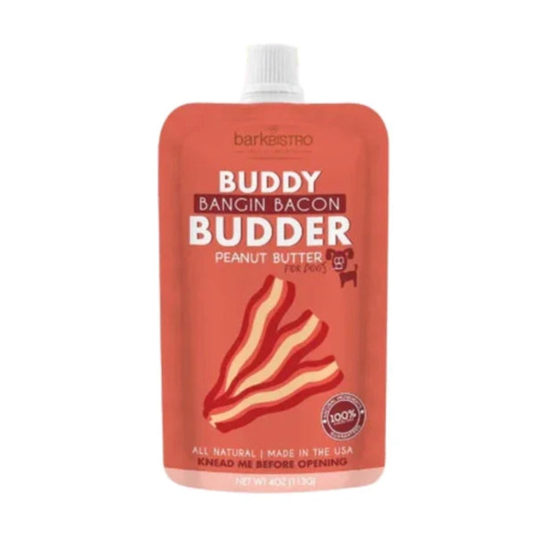 Buddy Budder - Bangin' Bacon Peanut Butter Squeeze Pack 4oz