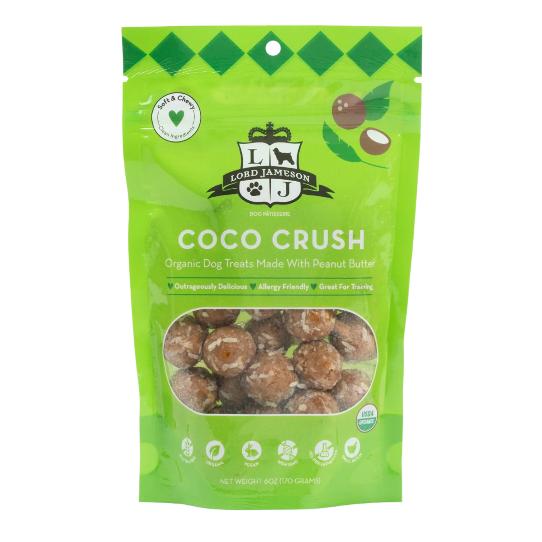 Lord Jameson: Organic Dog Treats - Coco Crush 6oz
