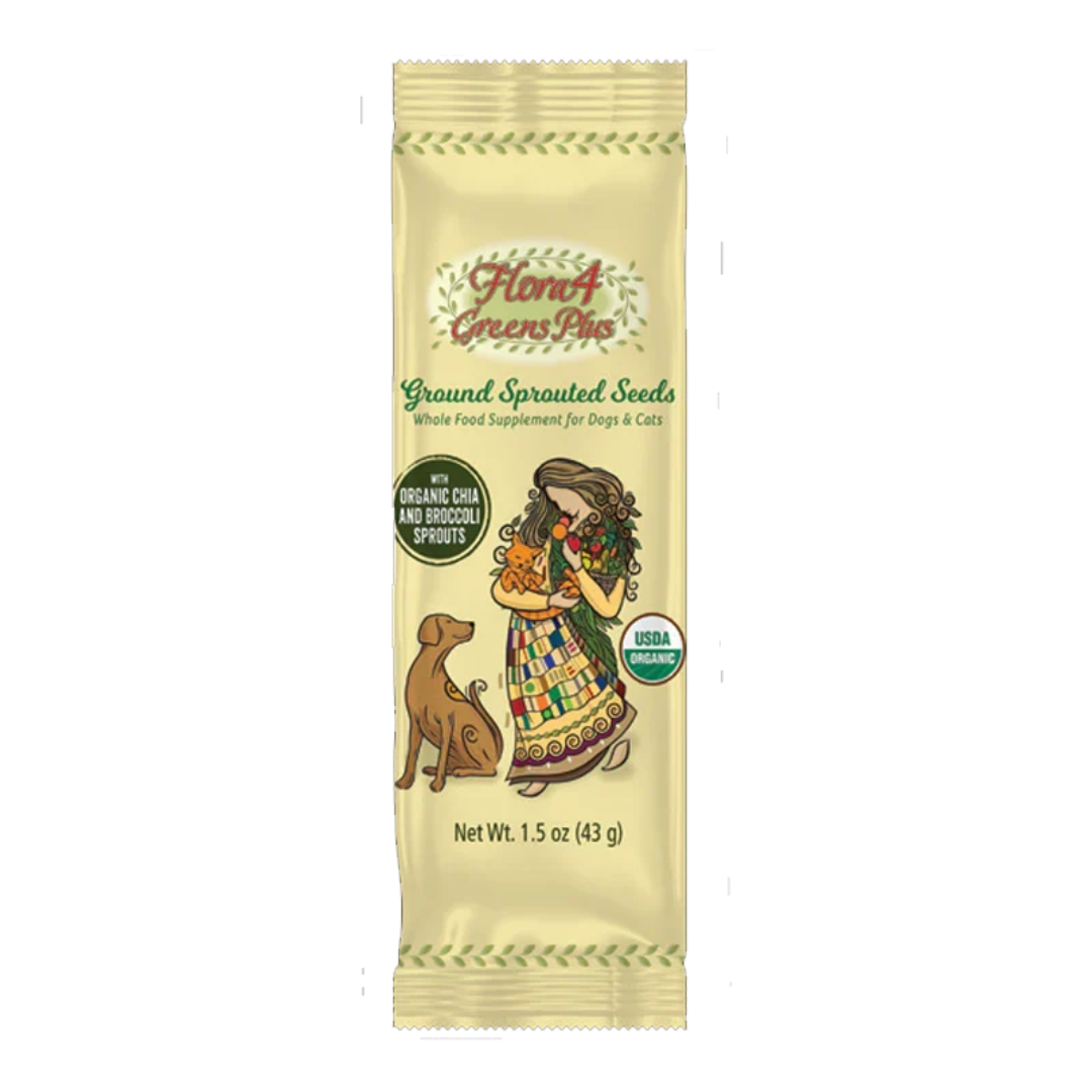 CARNA4: Flora 4 Greens Plus Sprouted Seeds