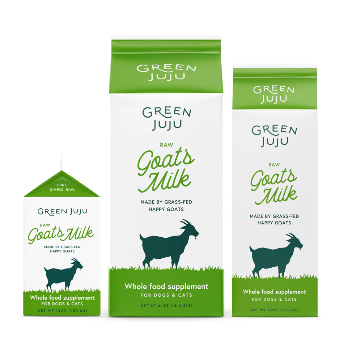 Green Juju: Raw Goat Milk