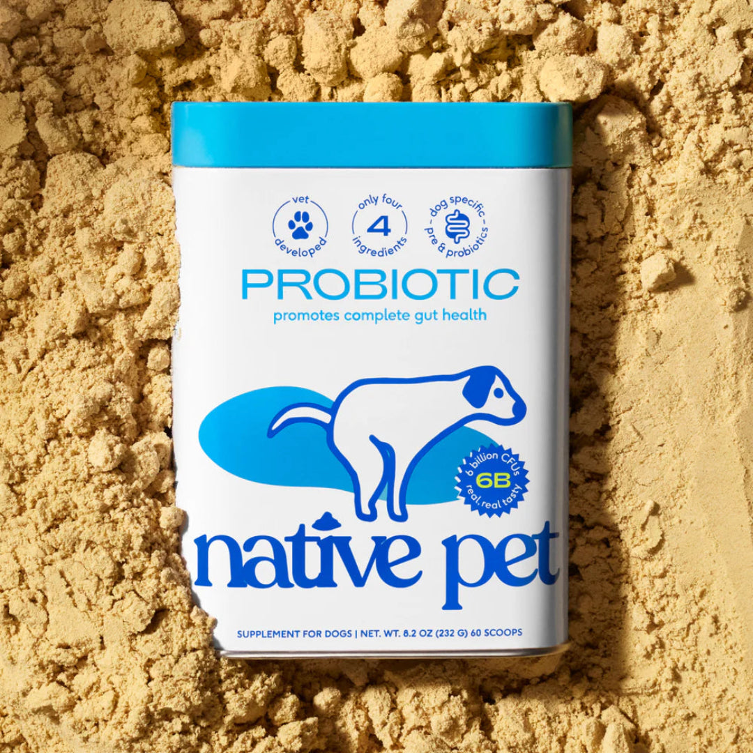 Native Pet - Probiotic / Prebiotic Powder - Digestive Support 4.1oz