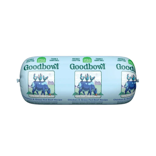 Open Farm Dog Frozen Goodbowl Roll Chicken & Beef 28Oz
