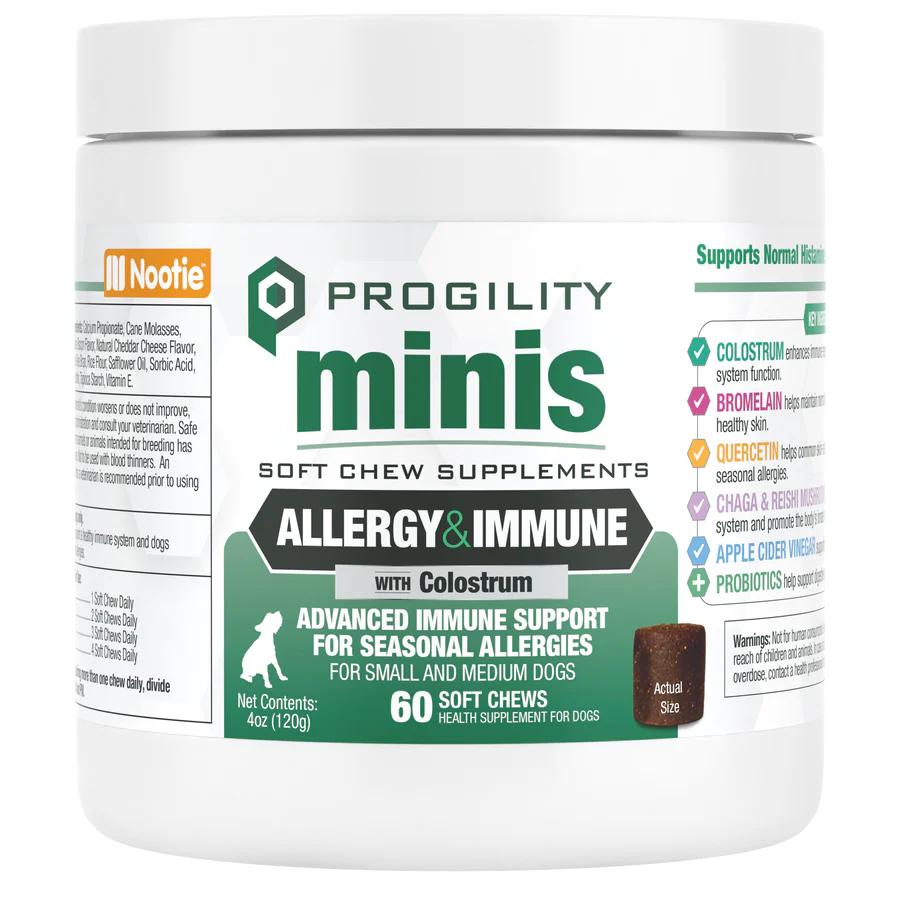 Nootie: Mini Soft Chew Supplements for Dogs - Allergy & Immune