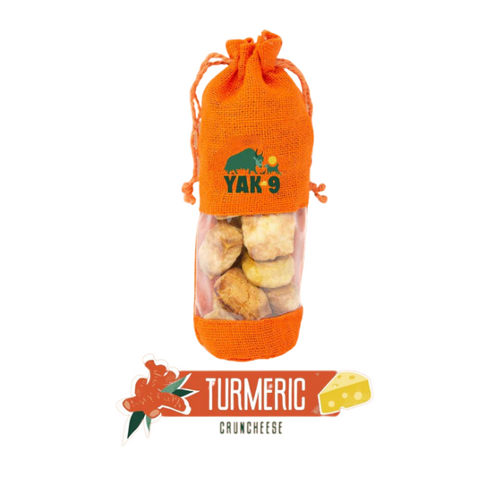 YAK 9: Yak CrunCheese - Tumeric 6 Oz