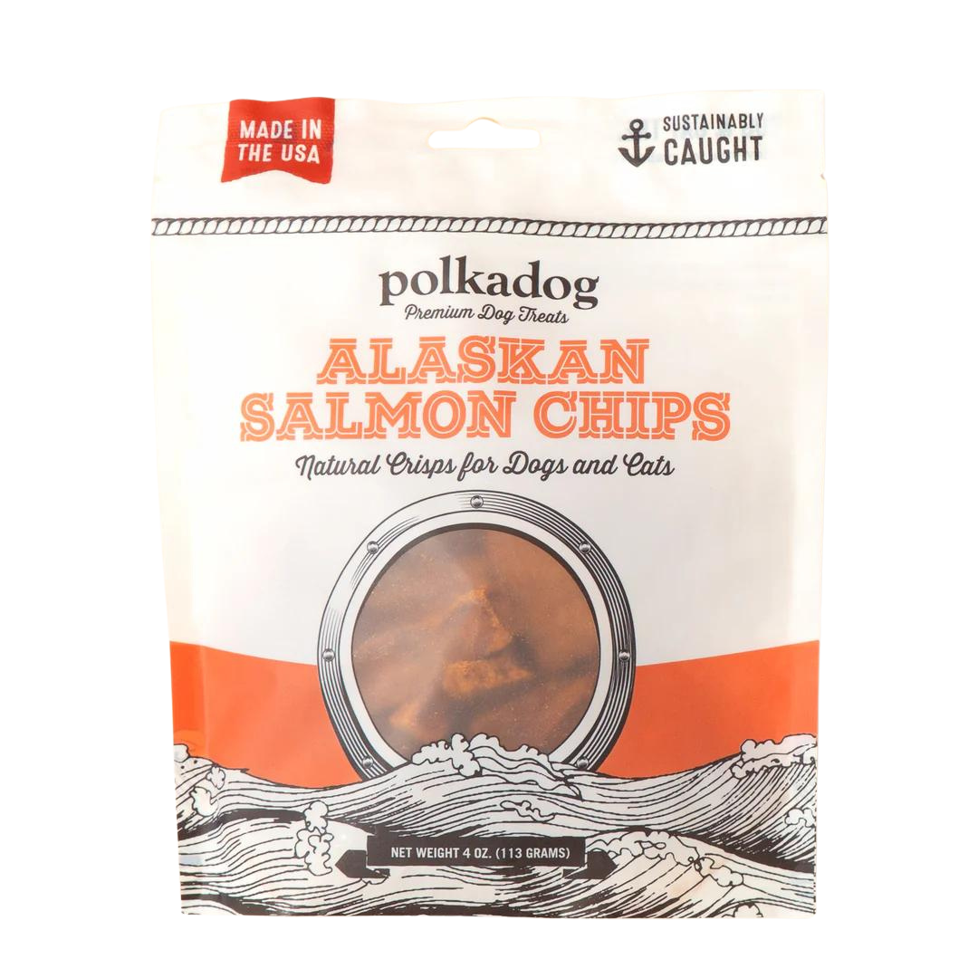 Polkadog: Salmon Chip - 4 Oz pouch