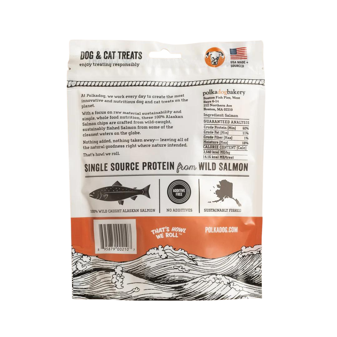 Polkadog: Salmon Chip - 4 Oz pouch