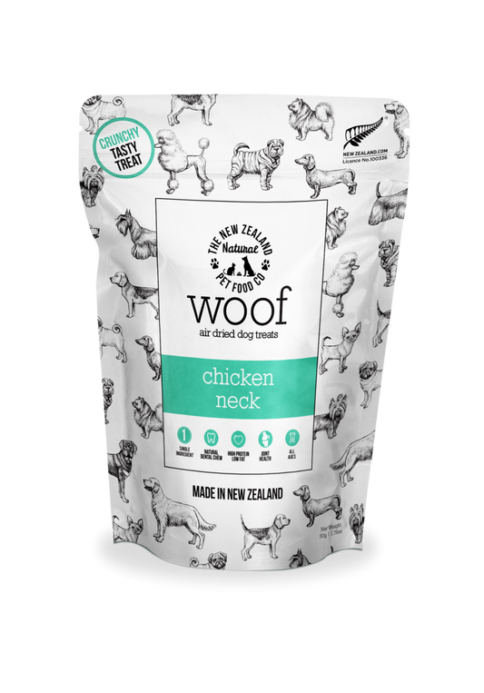 New Zealand Woof Treat - Chicken Neck 1.76oz