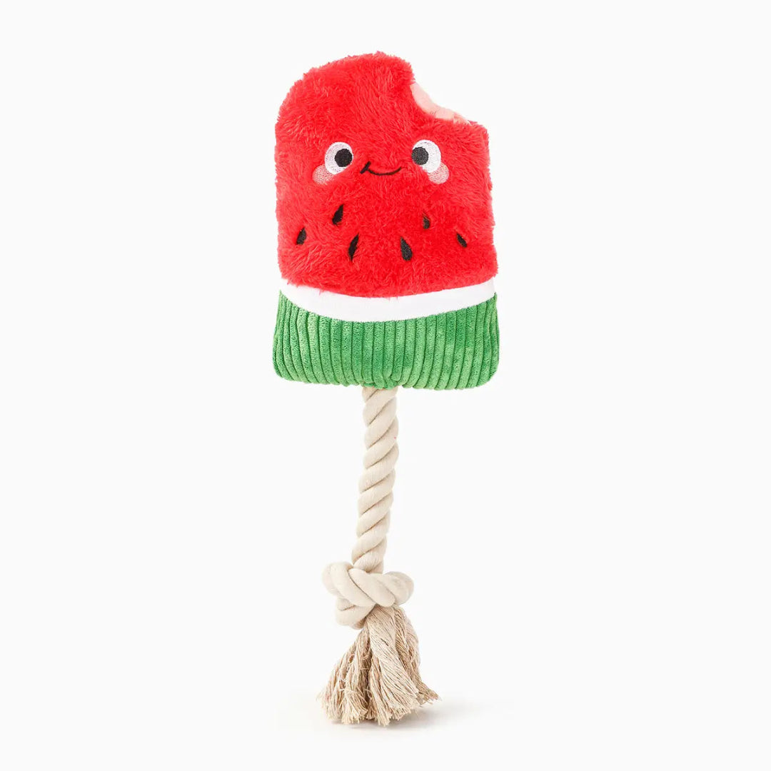 Hugsmart Pet - Food Party | Watermelon Popsicles- Plush Toy