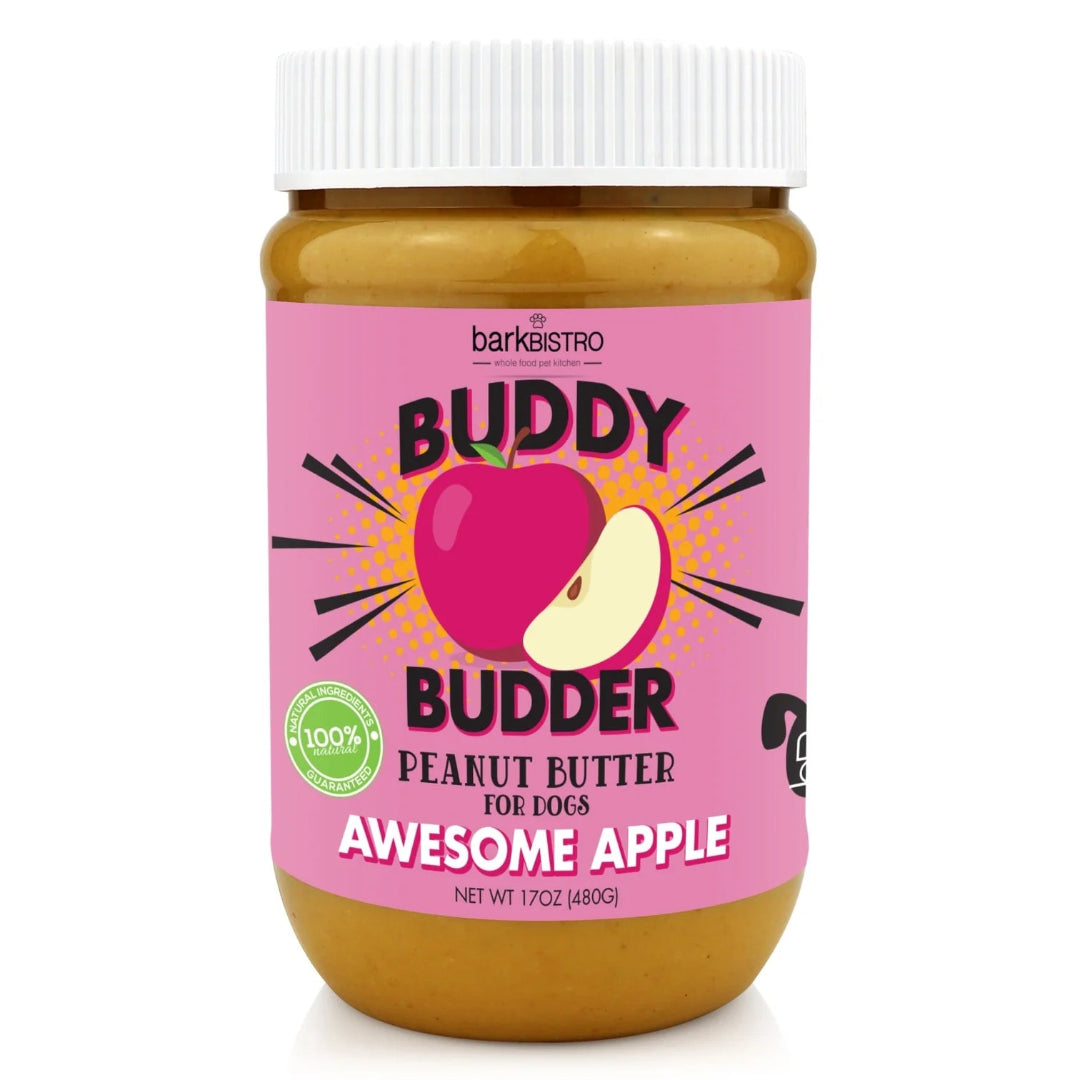 Buddy Budder - Awesome Apple Peanut Butter Jar 17oz