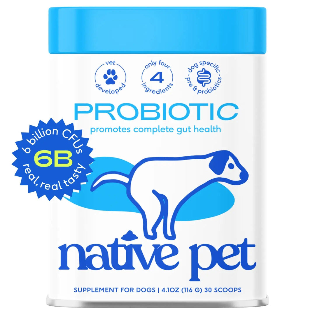 Native Pet - Probiotic / Prebiotic Powder - Digestive Support 4.1oz