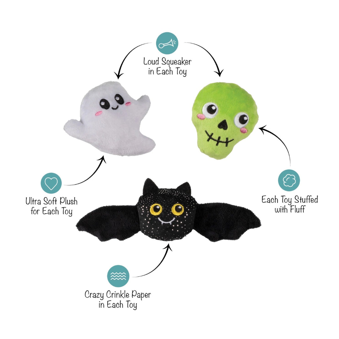 Boo Yah 3 Piece Dog Toy Set