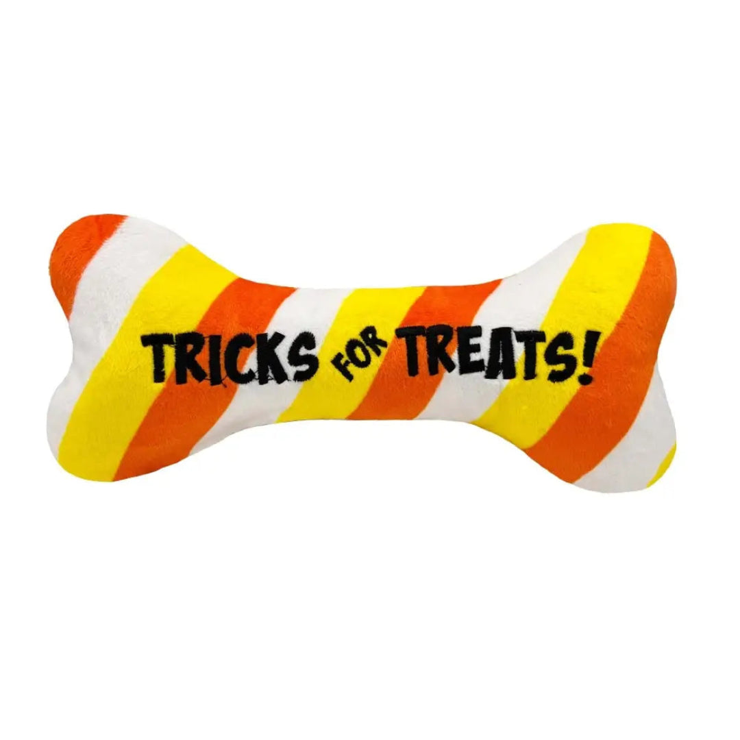 Tricks For Treats Bone Dog Toy