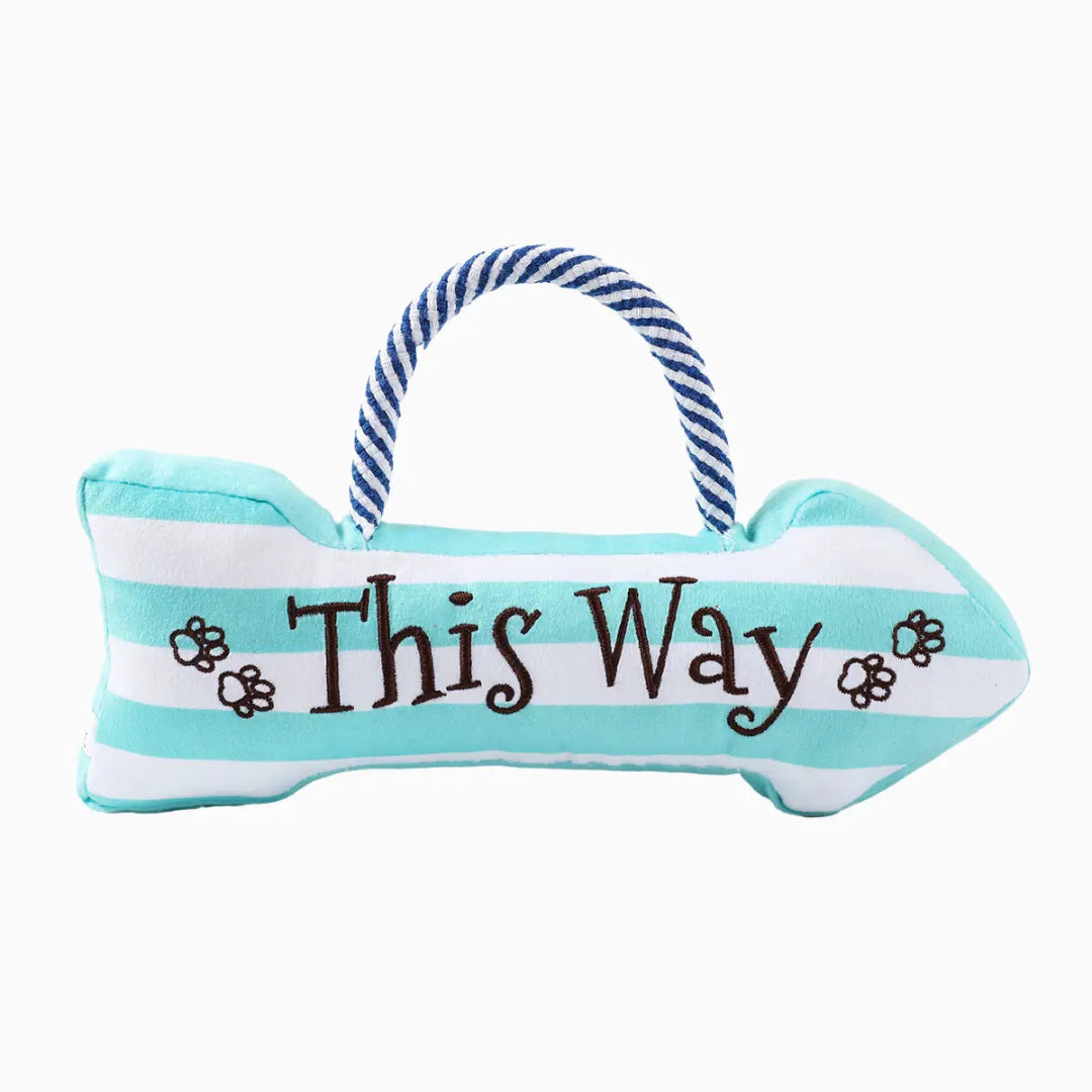 Hugsmart Pet - Beach Daze | Beach Sign - Dog Rope Toy