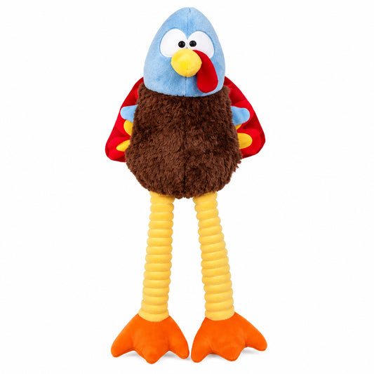 Lankies Feathertail Turkey Dog Toy