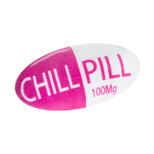 Chill Pill Dog Toy 5”