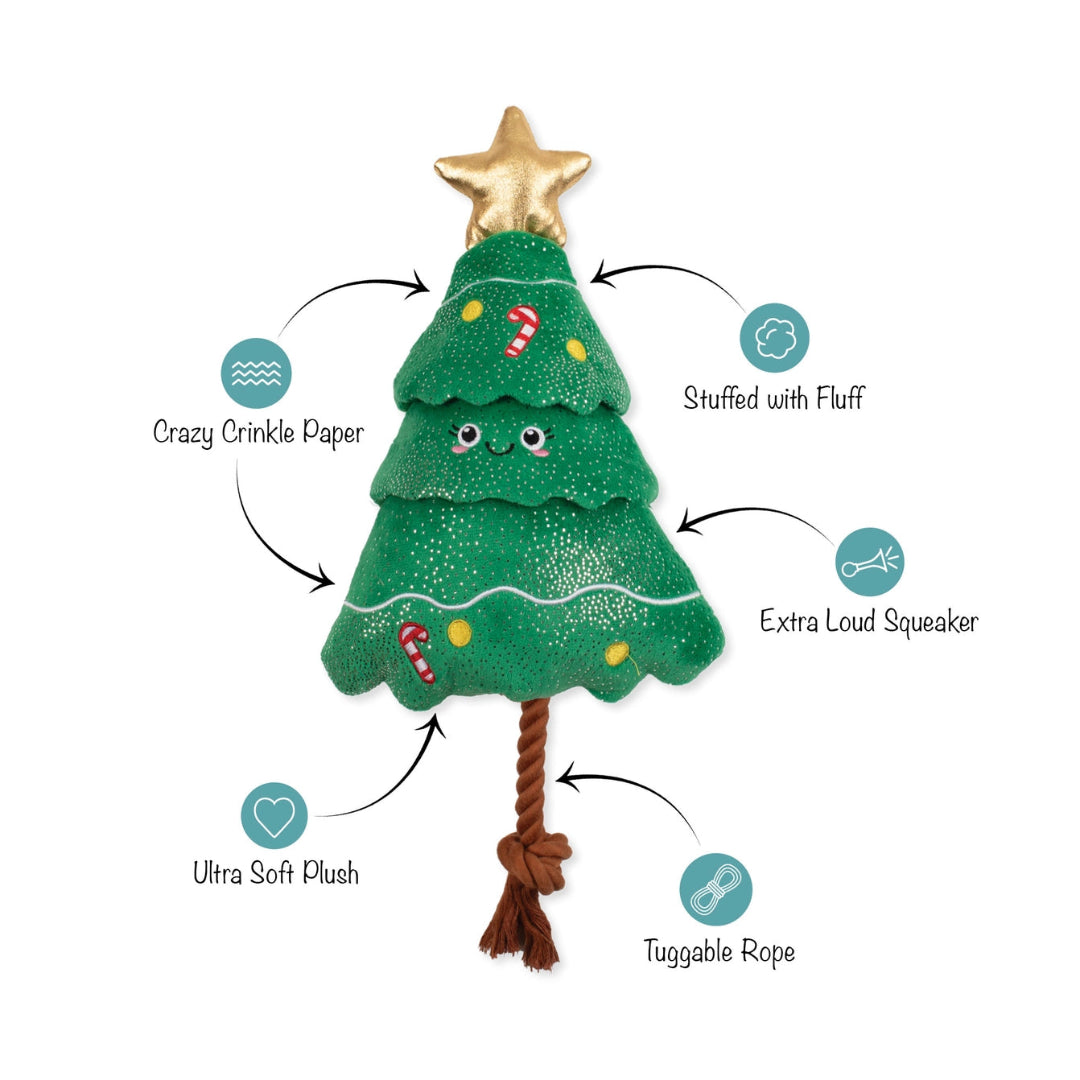 Fir Real Fun Ahead Plush Dog Toy